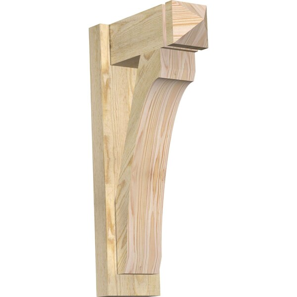 Ekena Millwork Legacy Arts & Crafts Rough Sawn Outlooker, Douglas Fir, 6"W x 14"D x 26"H OUT06X14X26LEC03RDF - main